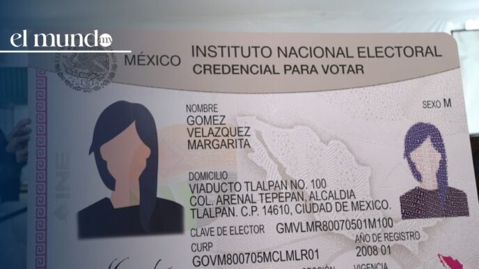 CURP biométrica reemplaza INE