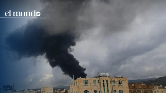 Bombardeo israelí en Saná, Yemen deja al menos dos muertos y cinco heridos