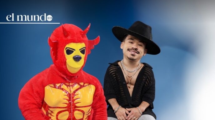 KeMalito reta a Abelito de La Casa de los Famosos a un duelo en el ring de lucha libre