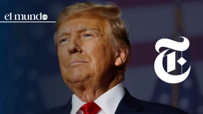 Trump demanda a The New York Times por difamación
