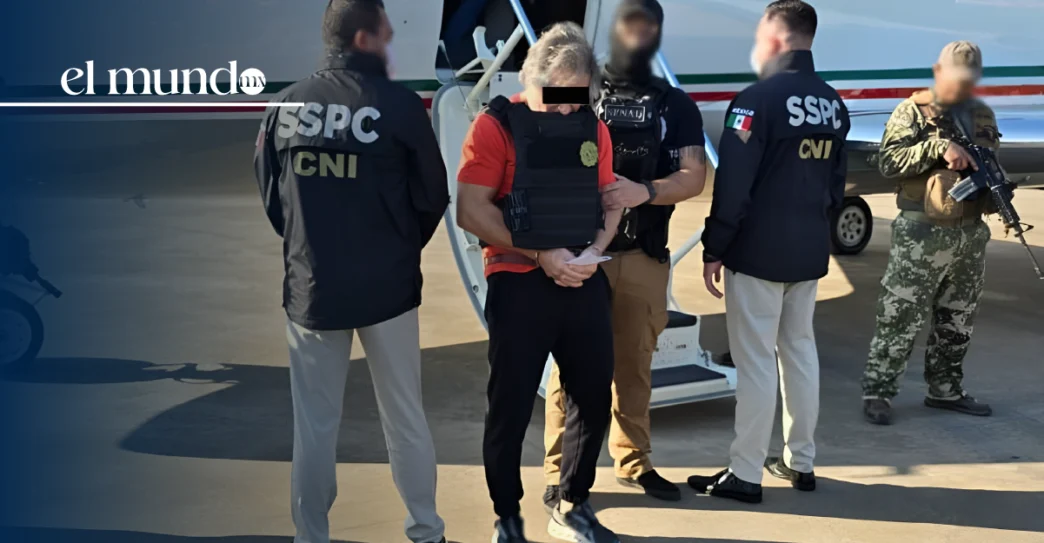 Hernán Bermúdez llega a El Altiplano tras extradición