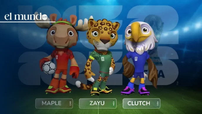 FIFA revela mascotas del Mundial 2026: Maple, Zayu y Clutch