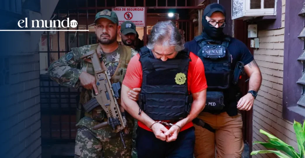 Paraguay expulsa a Hernán Bermúdez Requena, presunto líder criminal vinculado al CJNG