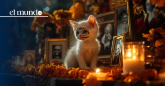 Descubre cómo crear una ofrenda virtual para tu mascota con inteligencia artificial y rendirle homenaje este Día de Muertos, de forma segura y gratuita.