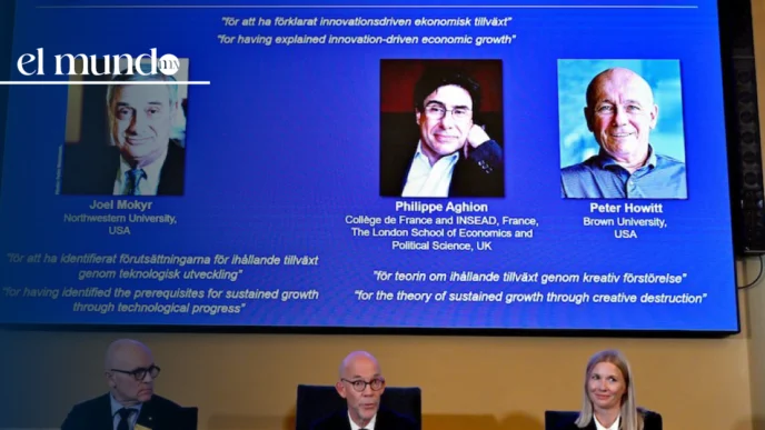 ¿Quiénes son Mokyr, Aghion y Howitt, ganadores del Nobel de Economía 2025 y por qué son importantes?