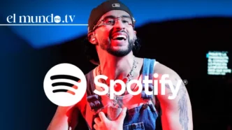 Bad Bunny becomes the most listened-to artist in the world on Spotify