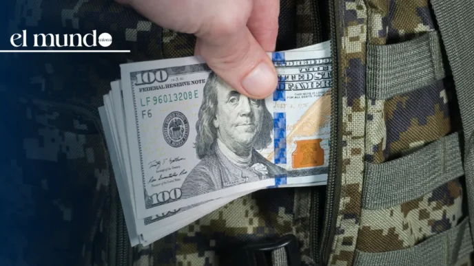 U.S. to Give Bonus to Each of Its Military Personnel