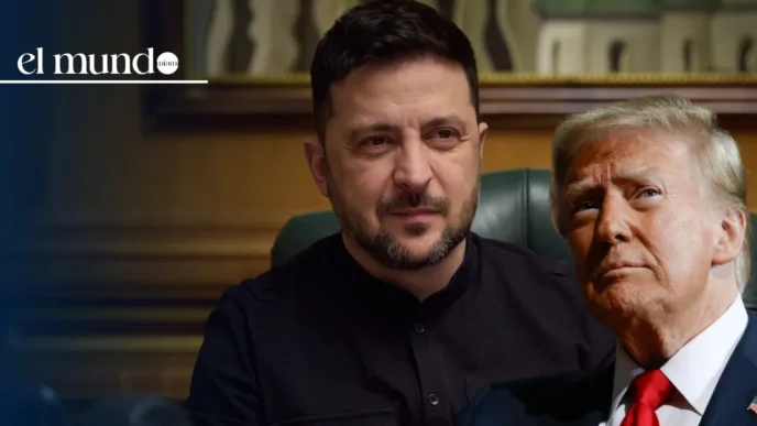 Zelensky would travel to Florida to meet with Trump and negotiate peace between Ukraine and Russia