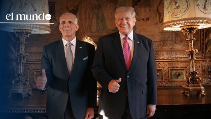 Trump and Nasry Asfura reinforce bilateral agenda between the United States and Honduras in Florida