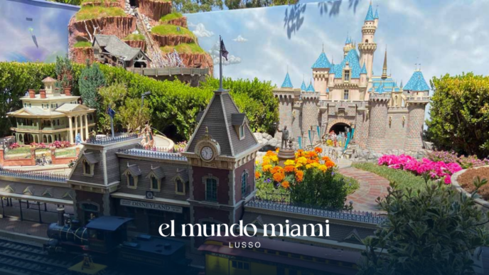 Architect creates detailed miniature Disneyland in Backyard