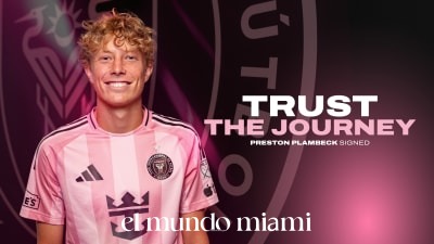 Inter Miami Signs Academy Graduate Preston Plambeck to First Team