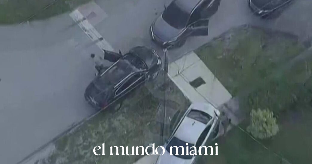 Slow Speed Police Chase in Miami Gardens Ends in Takedown of Suspect