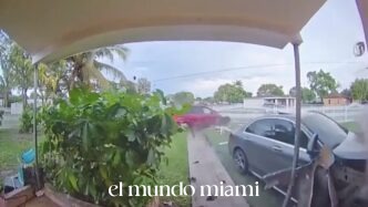 Video Shows Driver Running Stop Sign Before Chain-Reaction Crash in SW Miami-Dade That Injured 4