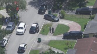 Lauderhill fatal shooting crime scene investigation in Broward County neighborhood
