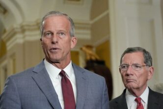 Senate chamber during funding bill vote to avoid government shutdown in 2026