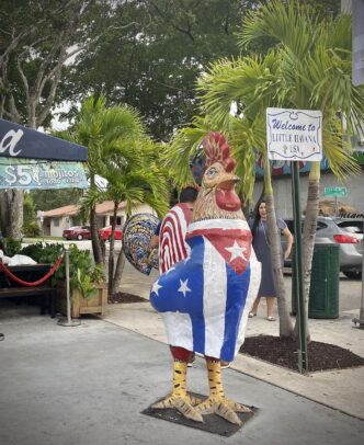 Calle Ocho in Little Havana, Miami